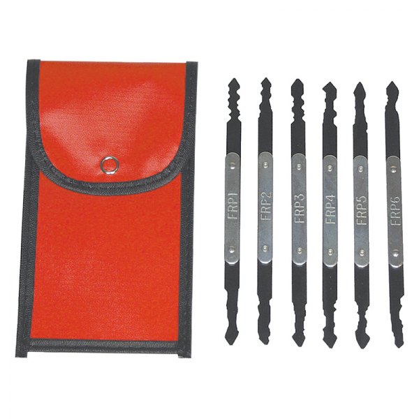 LTI Tools® - 6-piece Foreign Rocker Lock Pick Kit