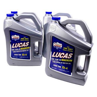 Lucas Oil® - Magnum™ Long Drain Heavy Duty High TBN SAE 15W-40 Conventional Motor Oil, 1 Gallon