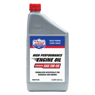 Lucas Oil® - High Performance™ SAE 5W-50 Synthetic Motor Oil