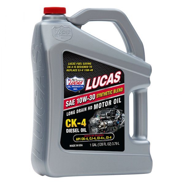 Lucas Oil® - SAE 10W-30 Synthetic Blend Heavy Duty Diesel Motor Oil, 1 Gallon