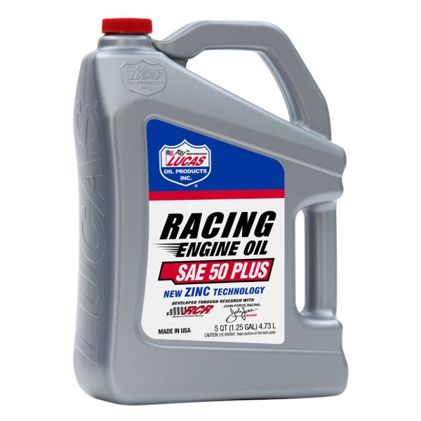 Lucas Oil® - Racing SAE 50 Plus Conventional Motor Oil, 5 Quarts