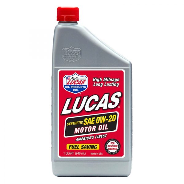 Lucas Oil® - High Performance™ SAE 0W-20 Synthetic Motor Oil, 1 Quart