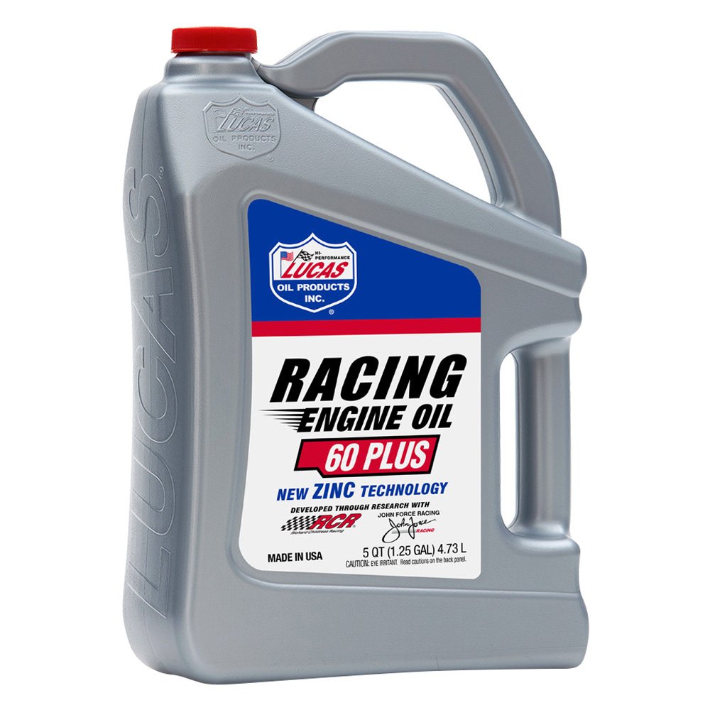 Lucas Oil® 10697 Plus™ Racing Oil ZDDP SAE 60 Plus Conventional Motor