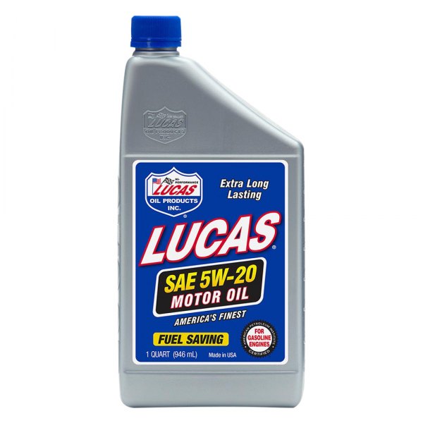 Lucas Oil® - High Mileage™ SAE 5W-20 Conventional Motor Oil, 1 Quart