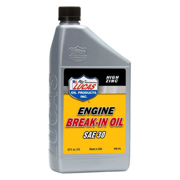 Lucas Oil® LUC10630 BreakIn™ SAE 30 Conventional High Zinc Motor Oil
