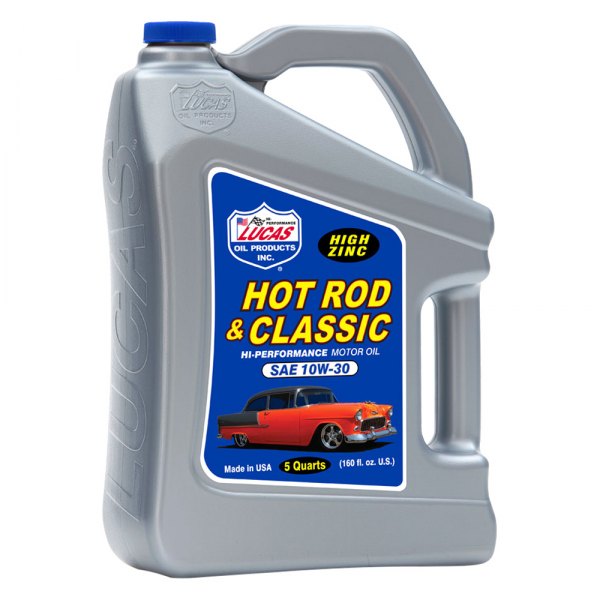 Lucas Oil® - Hot Rod & Classic Car SAE 10W-30 Conventional Motor Oil, 5 Quarts