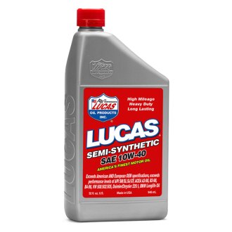 Lucas Oil® - High Performance™ SAE 10W-40 Synthetic Blend Motor Oil