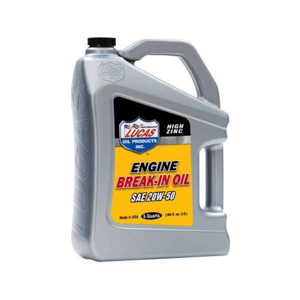 Lucas Oil® - SAE 20W-50 Racing Break-In Motor Oil, 1.25 Gallons