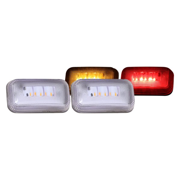 Lumen® - Rear Chrome LED Side Marker Lights