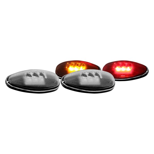 Lumen® - Rear Black LED Side Marker Lights