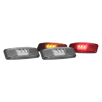 Lumen® - Rear Black LED Side Marker Lights