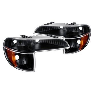 Lumen® - Black Crystal Turn Signal/Parking Lights
