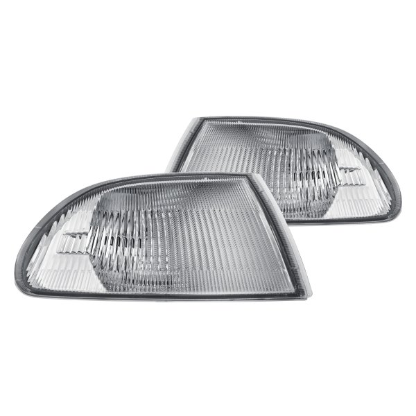 Lumen® - Chrome Factory Style Turn Signal/Corner Lights, Honda Civic