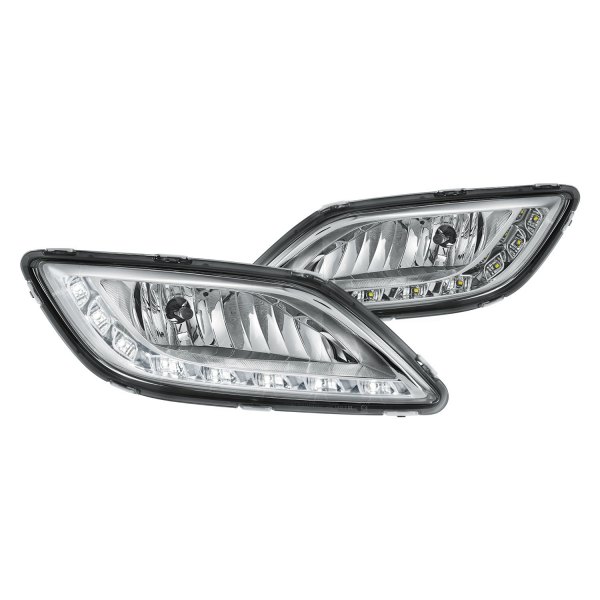 Lumen® - Factory Style Fog Lights with LED DRL, Hyundai Veloster