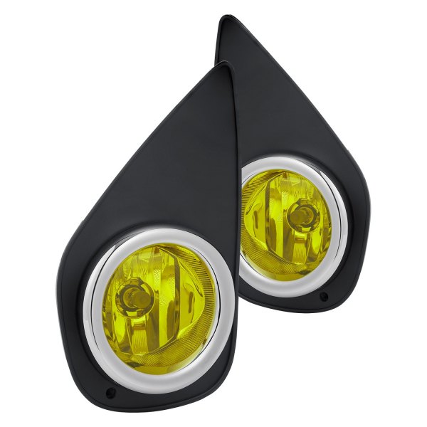 Lumen® - Yellow Factory Style Fog Lights, Toyota Yaris