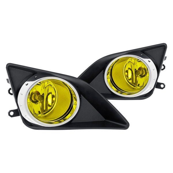 Lumen® - Yellow Factory Style Fog Lights, Toyota Corolla