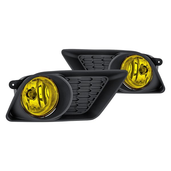 Lumen® - Yellow Factory Style Fog Lights, Dodge Charger
