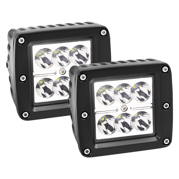 Lumen® - 3" Cube 18W Fog Beam LED Pod Lights