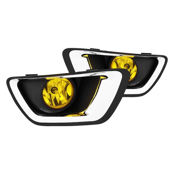 Lumen® - Yellow Factory Style Fog Lights, Chevrolet Colorado