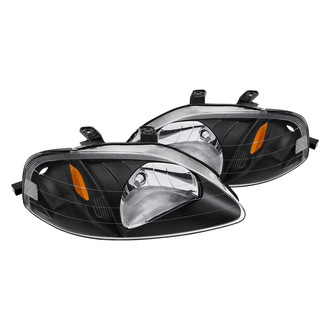 Lumen® - Black Euro Headlights