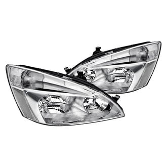 Lumen® 87-1001079 - Chrome Euro Headlights