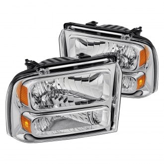 2006 Ford F-250 Custom & Factory Headlights 