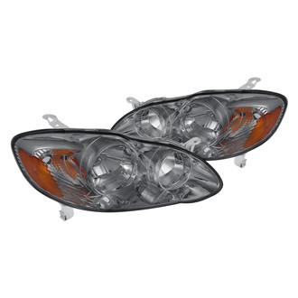 Lumen® - Chrome/Smoke Euro Headlights