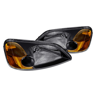 Lumen® - Black Euro Headlights