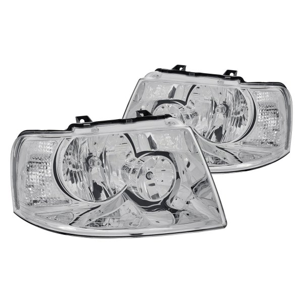 Lumen® - Chrome Factory Style Headlights, Ford Expedition