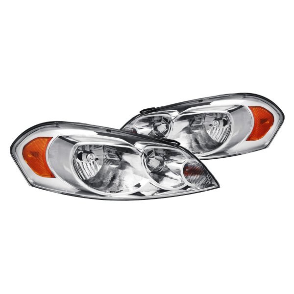 Lumen® - Chrome Euro Headlights, Chevy Impala