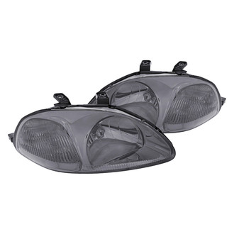 Lumen® - Black/Smoke Euro Headlights