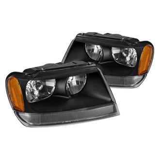 Lumen® - Black Euro Headlights