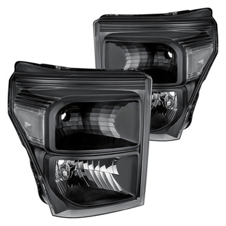 Lumen® - Black Euro Headlights