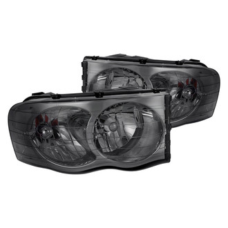 Lumen® - Chrome/Smoke Euro Headlights