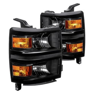 Lumen® - Black Euro Headlights