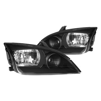 Lumen® - Black Euro Headlights