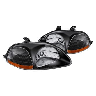 Lumen® - Black Euro Headlights