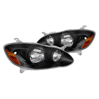 Lumen® - Black Euro Headlights