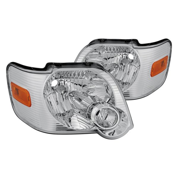 Lumen® - Chrome Factory Style Headlights, Ford Explorer