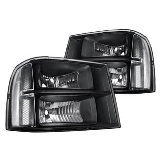 Lumen® - Black Euro Headlights