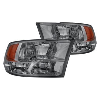 Lumen® - Chrome/Smoke Euro Headlights