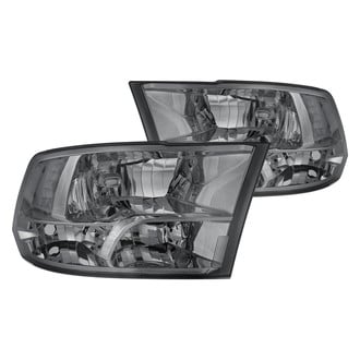 Lumen® - Chrome/Smoke Euro Headlights