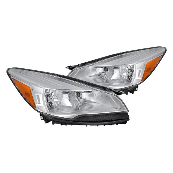 Lumen® - Chrome Factory Style Headlights, Ford Escape