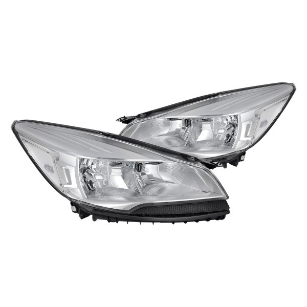 Lumen® - Chrome Factory Style Headlights, Ford Escape