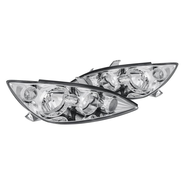 Lumen® - Chrome Factory Style Headlights, Toyota Camry