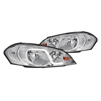 Lumen® - Chrome LED DRL Bar Headlights