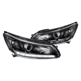 Lumen® - Black Projector Headlights with LED DRL