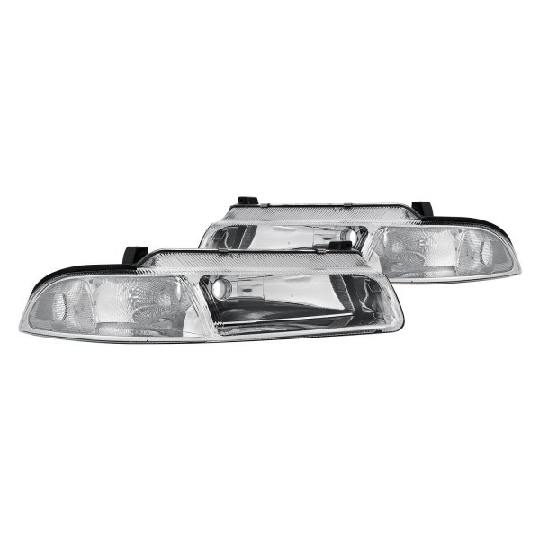 Lumen® - Chrome Factory Style Headlights, Chrysler Cirrus