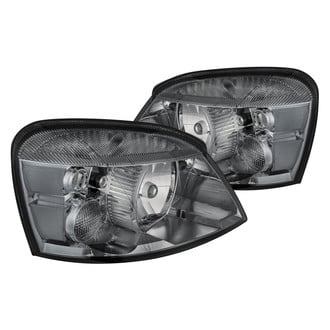 Lumen® - Chrome/Smoke Euro Headlights