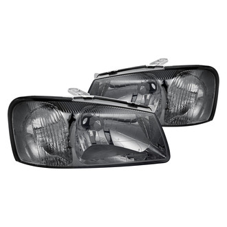 Lumen® - Chrome/Smoke Euro Headlights
